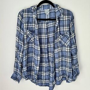 Blue Rain women’s flannel, size medium